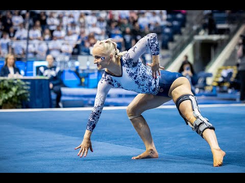 Rebekah Ripley - 9.925 Career High Barbie Girl Floor Routine - BYU Gymnastics 2023