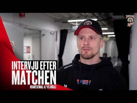 Frölunda: Youtube: Nicklas Lasu efter säsongsavslutningen i kvarten