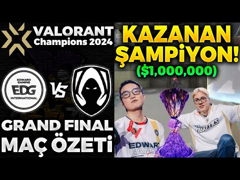 EDward Gaming vs Team Heretics BÜYÜK FİNAL MAÇ ÖZETİ | VALORANT CHAMPIONS 2024