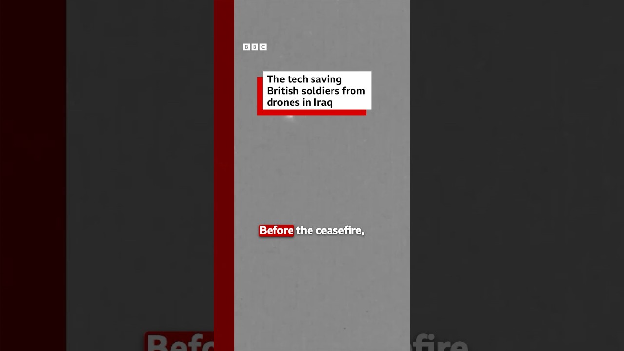 Video | BBC visits heavily targeted US-UK base in Iraq #Iraq #War #BBCNews