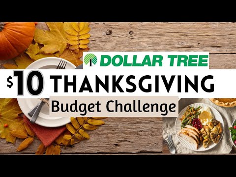 , title : 'I MADE THANKSGIVING DINNER for $10 at DOLLAR TREE'