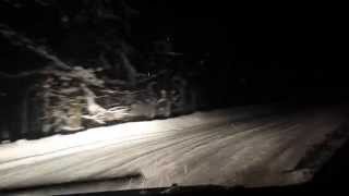 preview picture of video 'Vožnja po snegu'