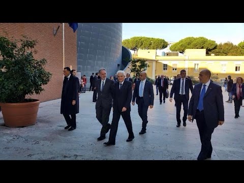 Il presidente Mattarella a Roma Tre per gli 80 di Cassese