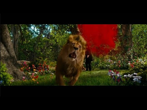 Oz The Great And Powerful (2013) Cowardly Lion Cameo Scene HD