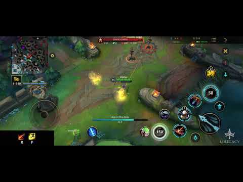 WILD RIFT - Caitlyn R Flash Combo