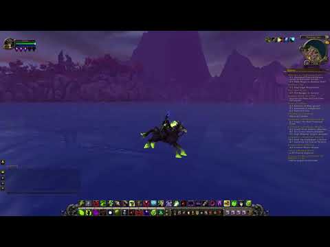 Wrathsteed over water