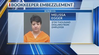 Texarkana bookkeeper arrested for alleged $700k embezzlement