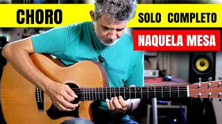 Como Tocar o Solo No Violão ( NAQUELA MESA)  - Prof. Sidimar Antunes