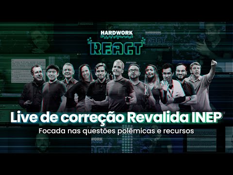 Live de Correção Revalida INEP 2023.1
