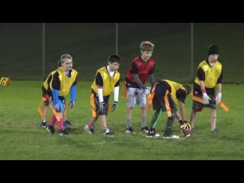 2016-Thunder Flag Football vs. Black Hawks-Adrian's Highlights 101516