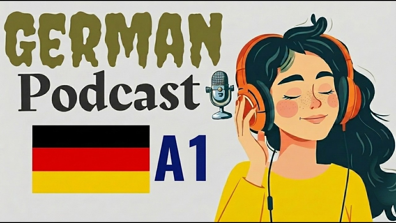 How to Introduce Yourself in German (A1) | Podcast for Beginners | Episode 1 - YouTube video featuring the word pay attention