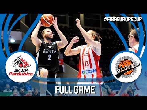 BK JIP Pardubice (CZE) v Avtodor Saratov (RUS) - Full Game - FIBA Europe Cup 2018-19