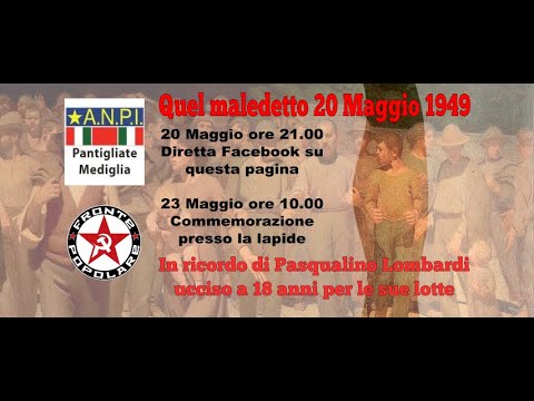 Quel maledetto 20 maggio 1949: la memoria di Pasqualino Lombardi, le lotte di oggi per la terra
