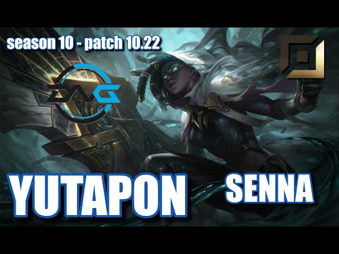 【日本サーバー/Duo Ceros】DFM Yutapon セナ(Senna) VS ルシアン(Lucian) BOT - Patch10.22 JP Ranked【LoL】