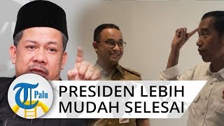 Fahri Hamzah Nilai Banjir Lebih Mudah Diselesaikan Presiden Dibanding Gubernur Anies