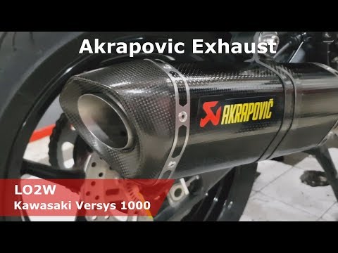 Top 8 Full Exhaust Sound Kawasaki Versys 1000 / Akrapovic, Arrow, SC-Project,Scorpion, Yoshimura
