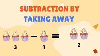 Subtraction using Take Away | Subtraction for Kids