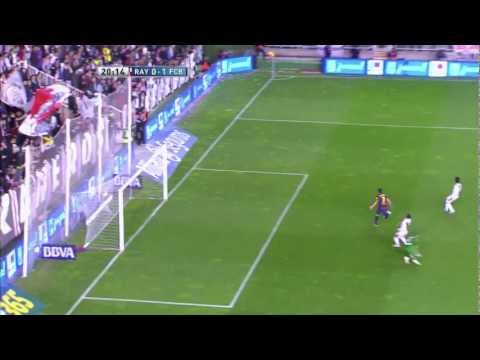 La Liga | Gol de Villa (0-1) en el Rayo Vallecano - FC Barcelona | 27-10-2012 | J9