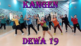 Download lagu Senam Kreasi Terbaru KANGEN Dewa 19 Remix || Choreo Watik Primadona mp3
