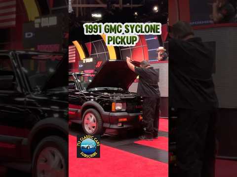 1991 GMC Syclone Pickup. #mecumauctions #shorts