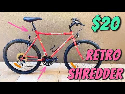 Building a cheap commuter - Retro Vintage MTB | Rebuild and Resto Mod
