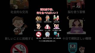 今日からできる 認知症予防の生活習慣9選 #認知症予防#脳の健康#健康習慣#生活習慣#中高年の健康#有酸素運動#睡眠改善#ストレスケア#血圧管理#血糖管理