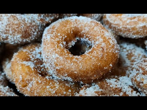 Rosquillas de carnaval con anís hechas con rosquillera - Recetas paso a paso -rápidas y fáciles