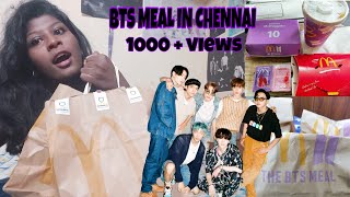 BTS MEAL IN CHENNAI | MC DONALD'S | TAMIL