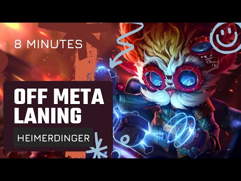 8 Minutes of Off Meta Laning with Heimerdinger