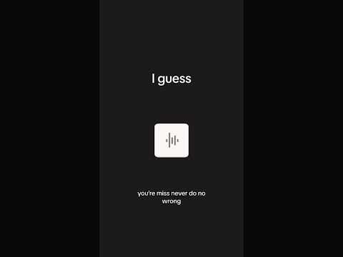 I Guess - Morgan Wallen