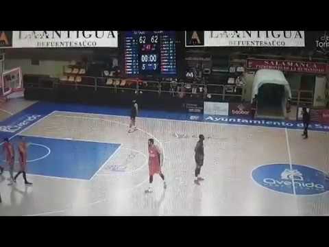Final partido: La Antigua CB Tormes - Basket Navarra