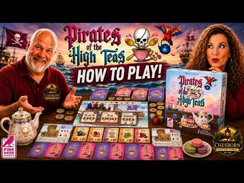 How to Play Pirates of the High Teas ?‍☠️☕ | Complete Rules & Setup Tutorial
