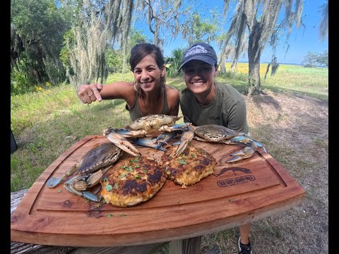 Blue Crab Catch & Cook! Best Crab Cakes I Ever Made!!!