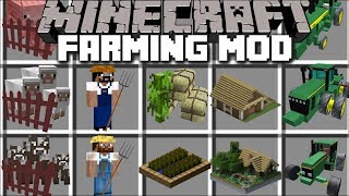 Minecraft EXTREME FARMING MOD / BECOME A FARMER AN