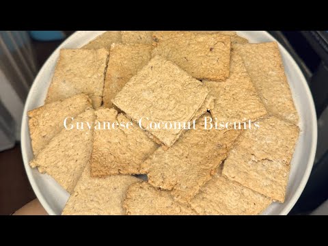 GUYANESE COCONUT BISCUITS 🇬🇾