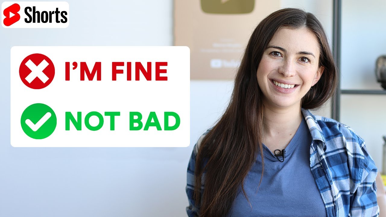 Is it correct to say Im fine?