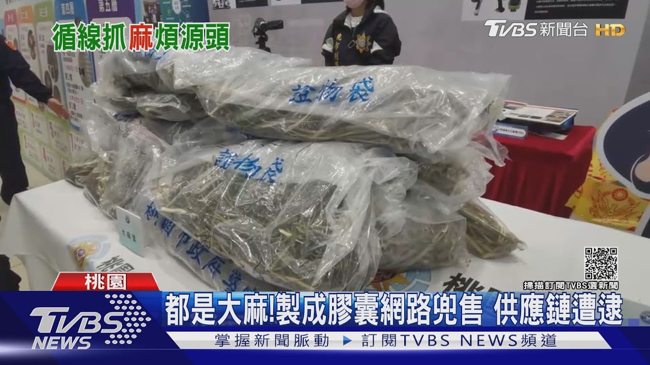 都是大麻!製成膠囊網路兜售 供應鏈遭逮