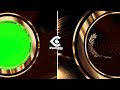 Video Titles Golden Circle Slideshow Presentation Green Screen Chroma | FREE TO USE | iforEdits