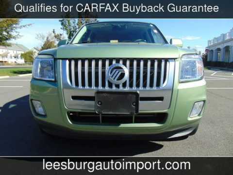 2008 Mercury Mariner  Used Cars - Leesburg,Virginia - 2016-10-23