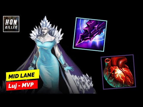 HoN Ellonia SPELLSHARDS with BEHEMOTH'S HEART - MVP