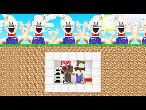 KORKUNÇ DONDURMACI VS %100 GÜVENLİ SIĞINAK! 😱 - Minecraft