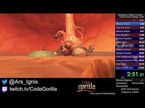 Anodyne 2: Return to Dust, Any%, Good Ending in 1:15:55 [WR, no commentary]