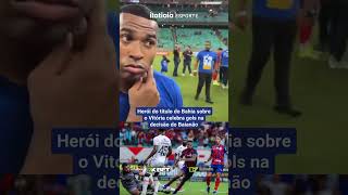 HERÓI DO TÍTULO DO BAHIA SOBRE O VITÓRIA CELEBRA GOLS MARCADOS NA DECISÃO