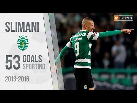 SLIMANI | Sporting | 53 GOALS (2013-2016)