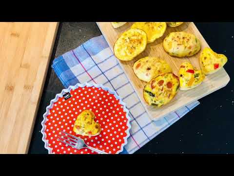 Cosa cucino oggi 🤔 Frittatine primavera cotte in forno, semplice e veloce,