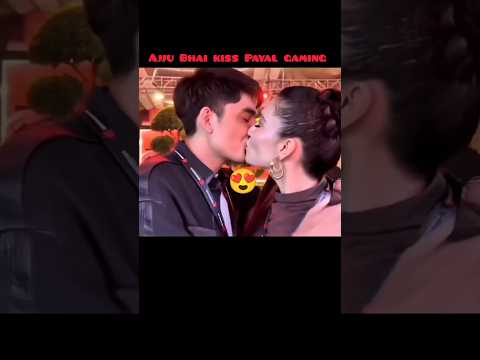 Ajjubhai kiss 💋 payal gaming #shorts #freefire  @TotalGaming093  @PAYALGAMING