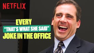 ALL 98 “THAT’S WHAT SHE SAID!” JOKES IN #TheOffice