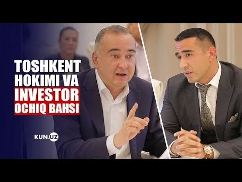 “OXIRGI RAUND”: SHAHAR HOKIMI QURILISHLARI BUZILGAN INVESTOR BILAN KAMERA QARSHISIDA BAHSLASHDI