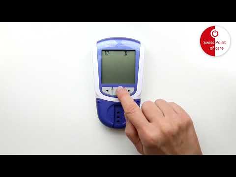 Mission 3 in 1 Cholesterin Messgerät Setup Instruktion