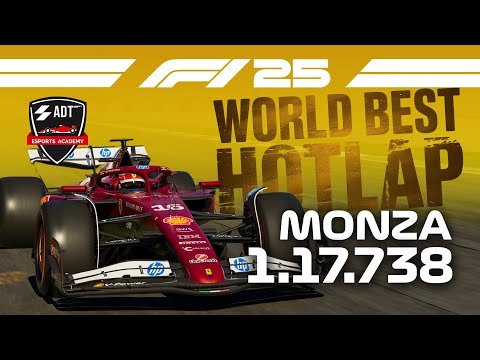 F1 25 | MONZA WORLD RECORD BEST HOTLAP + Spiegazione Giro (1:17.738) - Daniele Haddad #f12025